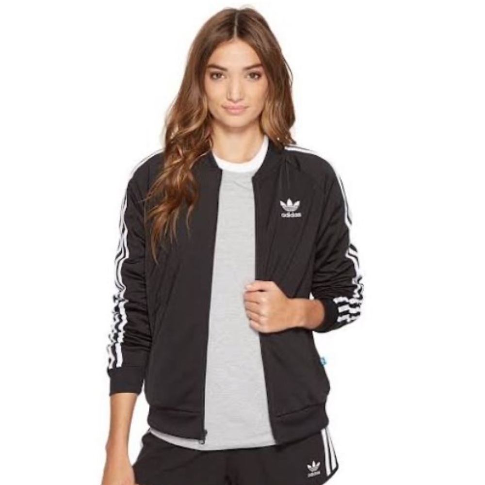 Adidas Original a Supergirl Track Jacket SZ SMALL